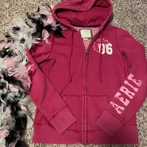 Aerie zip up hoodie